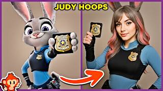 🐰🦊ZOOTOPIA | 🔊 ADIVINHE PELA VOZ | Como seria os personagens versão HUMANO 🐾 #quiz #macaquiz