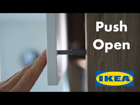 How to install an IKEA push opener