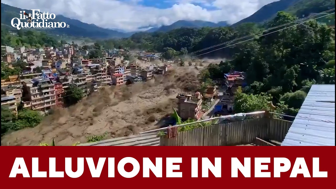 Disastrosa inondazione in Nepal: imprecisato il numero delle vittime. Centinaia di turisti dispersi