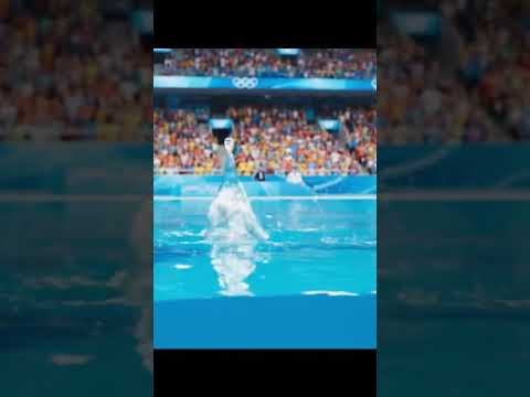 The Olympic Dive That Confused Everyone #shorts #olympics #funny #AI #viral #trending #comedy
