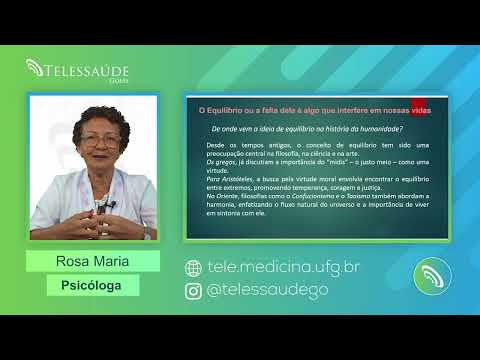 Telessaúde Goiás - Equilíbrio, ou a falta dele, é algo que interfere em nossas vidas