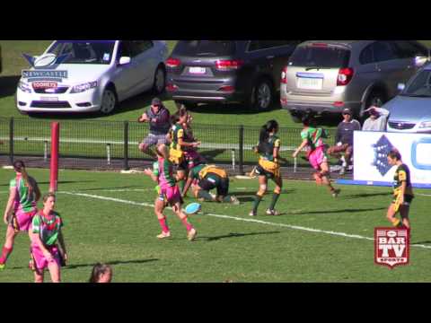 2017 Newcastle RL Round 12 Ladies League Tag Highlights - Western Suburbs v Macquarie Scorpions