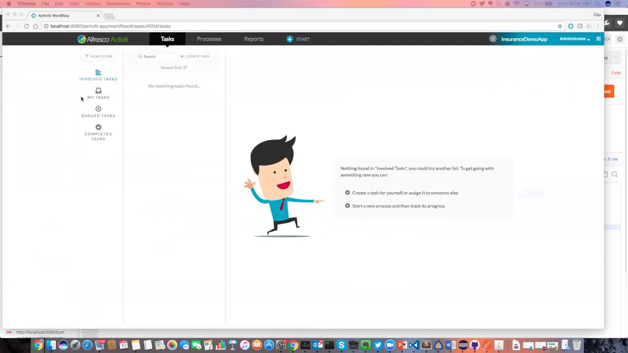 Alfresco Process Services - Custom Data Model Demo