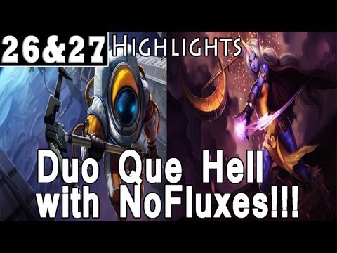 League of Legends Journey to Diamond - Ranked Matches 26 and 27 Duo Que Hell with NoFluxes