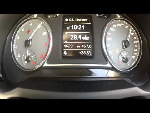 2015 Audi S1 Sportback (170kW/231hp) acceleration with Racelogic data