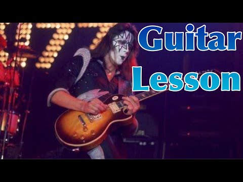 Love Gun - KISS guitar lesson - Solo