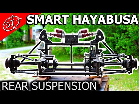 SMART HAYABUSA PART 5.2:  THE REAR SUSPENSION