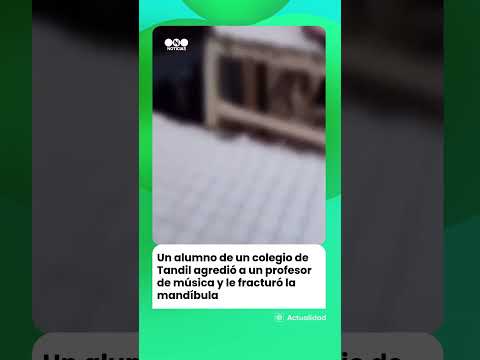 Un alumno de un colegio de Tandil agredió a un profesor de música y le fracturó la mandíbula