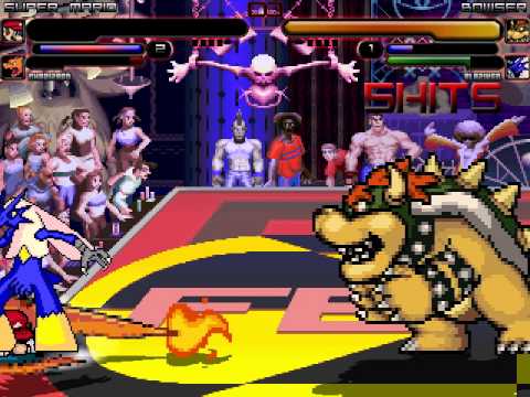 Season 2 Mugen Ep.2- Mario and Chrizard vs Blaziken and Bowser