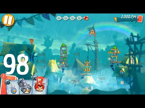 Angry Birds 2: level 98, 3Star