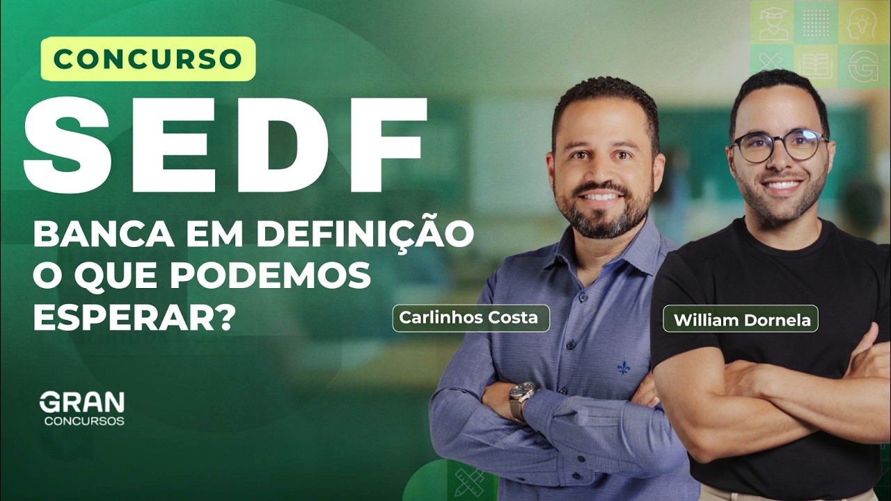 SEDF 2026: Escolha da banca é publicada no Diário Oficial - Saiba tudo!