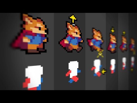 Animations for an Action RPG Character - Pixel Art Breakdown