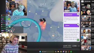 xQc Reacts to AI xQc saying Jesse & Poke weigh 1000 Pounds Each