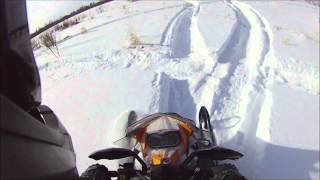 preview picture of video '2013 skidoo summit 600 rippin'