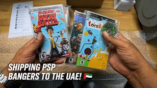 Shipping Out Some Sony PSP BANGERS to the UAE! 🇦🇪 (4K ASMR)