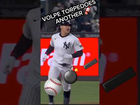 🚀  Anthony Volpe Ties Aaron Judge for HR Lead w/ 4th Torpedo Bat 💣 #MLB #yankees #torpedo #bats
