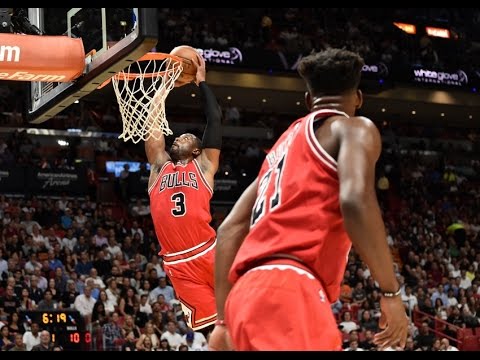 Dwyane Wade: All Dunks Of The 2016-2017 Regular Season (CHI FLASH) PART 1