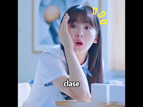 La chica derramó pegamento sin querer en la silla del chico #kdrama #movies