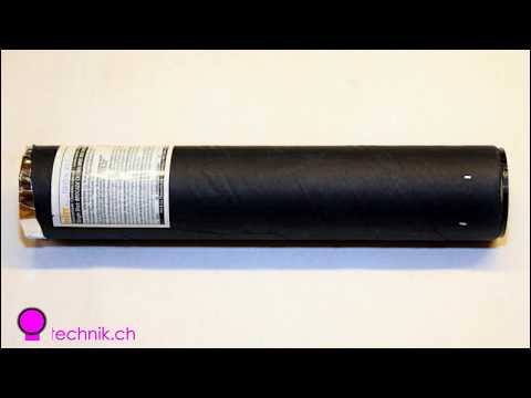 45mm Brocade Crown Mine Red Crossette | Hirt Fireworks