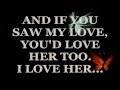 AND I LOVE HER (Lyrics) - MARIAN DACAL 