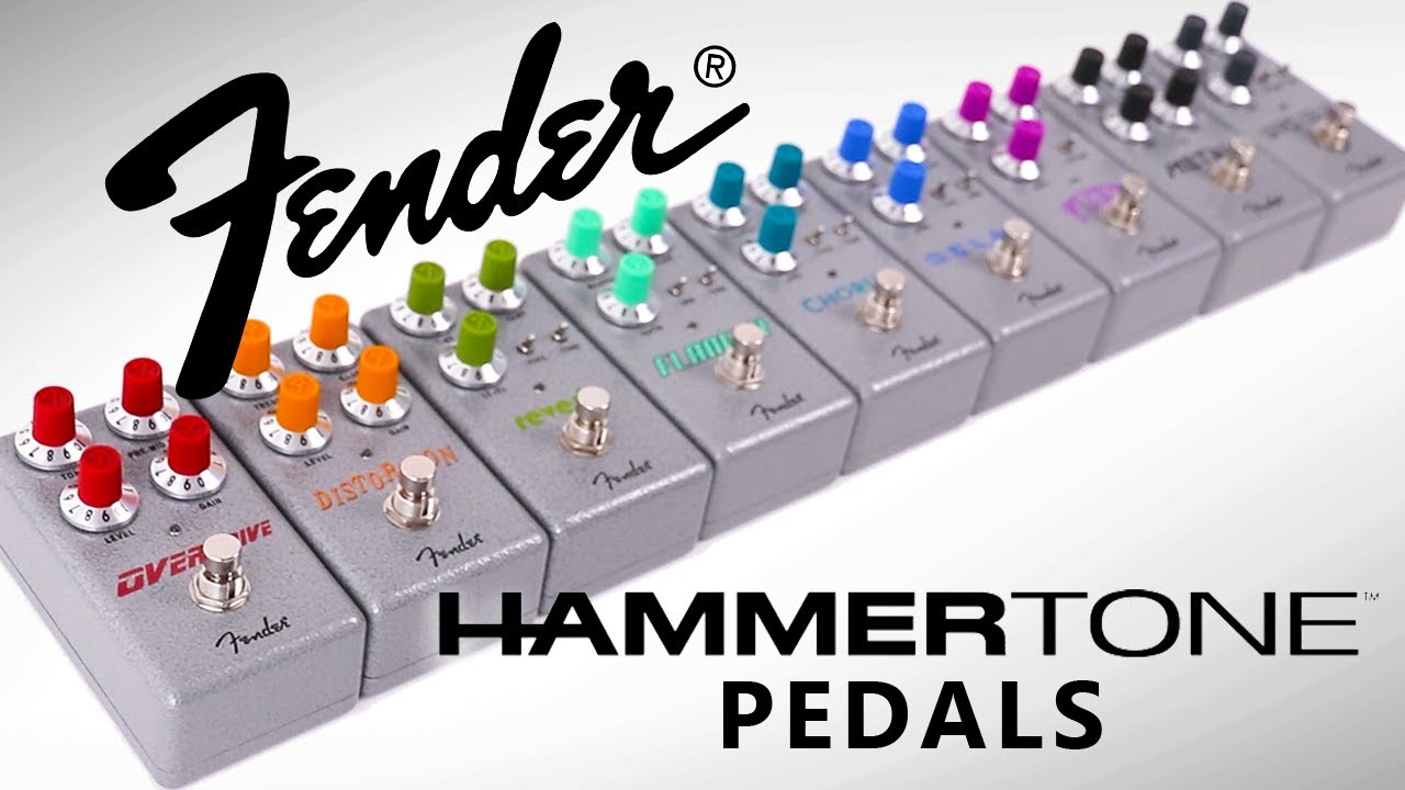 opens link to Fender Hammertone Effects Pedals