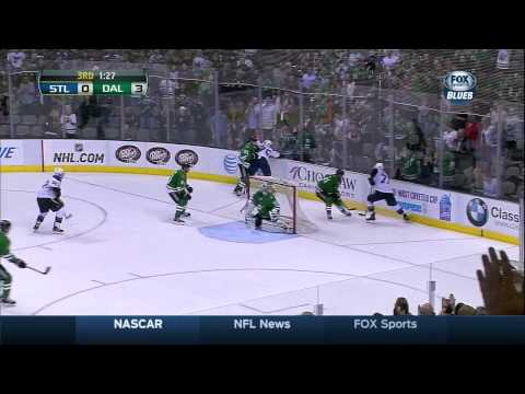 last 2:40 of game, Ty Rattie goal? St. Louis Blues vs Dallas Stars 4/11/14 NHL Hockey.