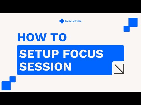 RescueTime 2 Focus Session Website Blocking Video