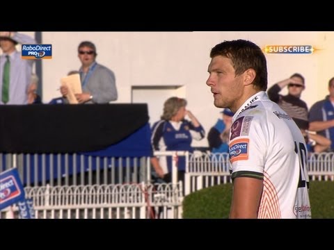 Dan Biggar Penalty Leinster v Ospreys 14th Sept 2013