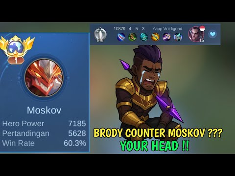 BRODY VS MOSKOV GONE WRONG‼️MOSKOV 5628 MATCH TOO STRONG AND MADE BRODY CRY‼️
