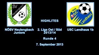 preview picture of video 'NÖSV Neulengbach Juniors - USC Landhaus 1b 7.9.2013'