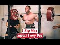How & Why I'm Maxing Out Squat Every Day & My Results So Far