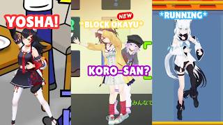 Hololive Gamers Hilarious Movement in 3D Rhythm Game Collab