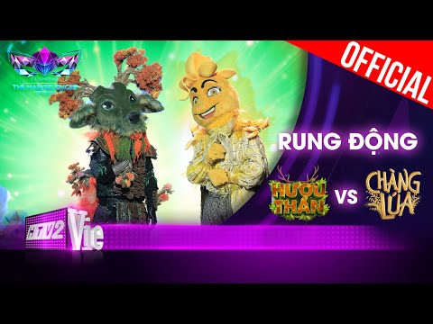 Nổi da gà với màn battle Rung Động của Hươu Thần, Chàng Lúa| The Masked Singer Vietnam [Live Stage]