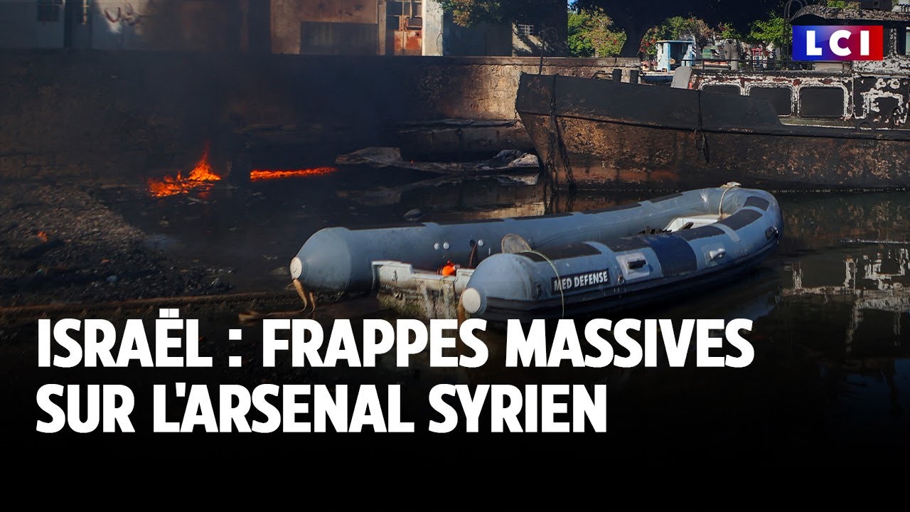 Israël : frappes massives sur l'arsenal syrien｜LCI