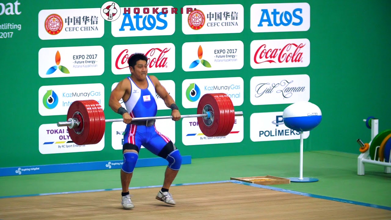 Takehiro Kasai (77) - 181kg Clean and Jerk @ 2017 Asian Championships thumnail