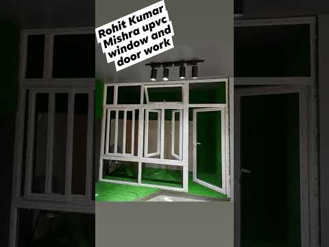 Rectangular white 3 inch upvc window frame