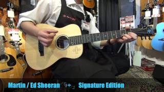 Video thumbnail for Martin / Ed Sheeran Signature Edition 「÷」DIVIDE　試奏動画【イシバシ楽器新宿店】 by 1484tv イシバシ楽器公式