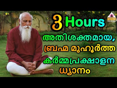 POWERFUL KARMIC CLEANSING MUSIC MEDITATION 3HOURS || VMC MALAYALAM ||