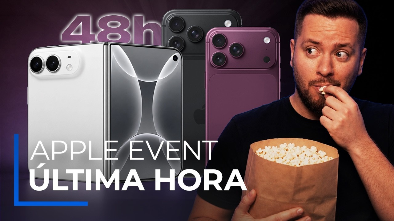Apple se la juega en 48 HORAS: iPhone plegable, precios y una gran duda