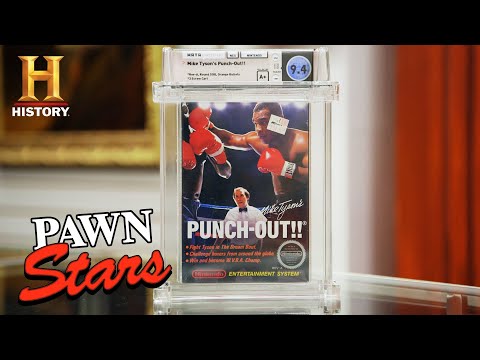 Pawn Stars: K.O. DEAL for “Mike Tyson’s Punch-Out!!” Game (Season 18) | History