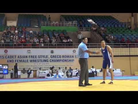 D2 76kg Quarterfinal   Sanjeet, India Vs Gajyyev Aza, TKM