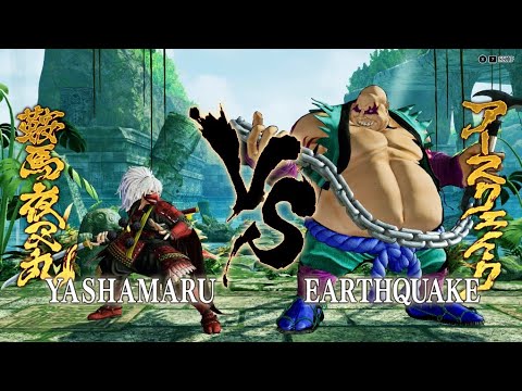 Samurai Shodown - Yashamaru VS Earthquake