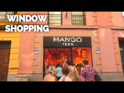 SEVILLE SPAIN 🇪🇸 CITY WALK 🚶‍♀️WINDOW SHOPPING - SEVILLE WALKING TOUR