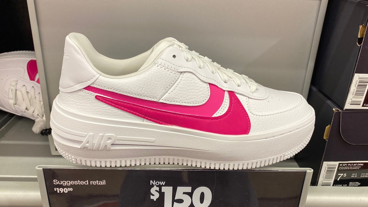 Nike Air Force 1 PLT.AF.ORM “White Fireberry” - Style Code: FJ2986-100