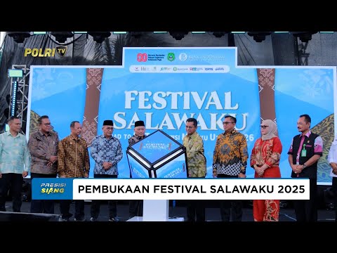 WAKAPOLDA MALUT HADIRI PEMBUKAAN FESTIVAL SALAWAKU 2025 DUKUNG DAYA SAING UMKM LOKAL