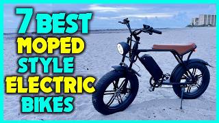 ✅Top 7 Best Electric Moped Style Bikes - Best Ebike 2026