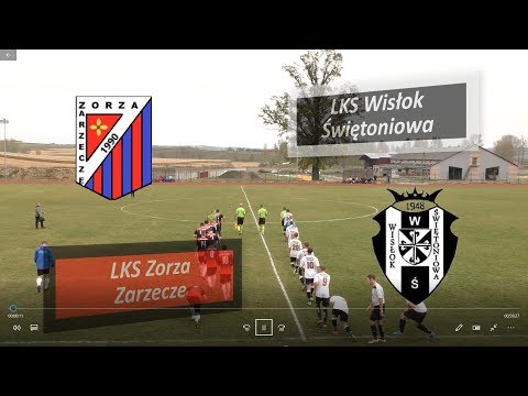 LKS Zorza Zarzecze - LKS Wisłok Świętoniowa mecz A klasy Przeworsk 26.10.2018