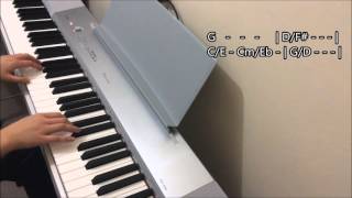 이승기Lee Seung Gi-그런 사람Meet Someone Like Me (piano cover+chords)