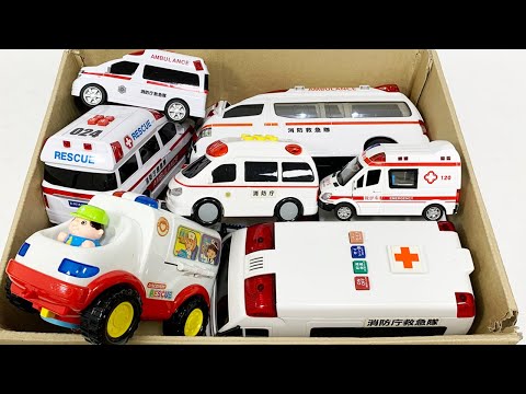 走る走る、救急車ミニカー坂道走る。走行テスト！Running, running, ambulance miniature car hill running. driving test!