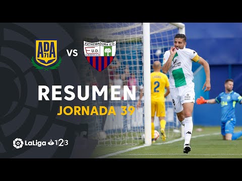 Resumen de AD Alcorcón vs Extremadura UD (0-1)
